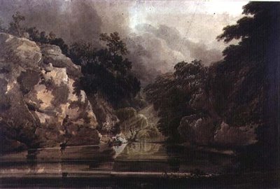 Plumpton Rocks, near Knaresborough by Thomas Girtin